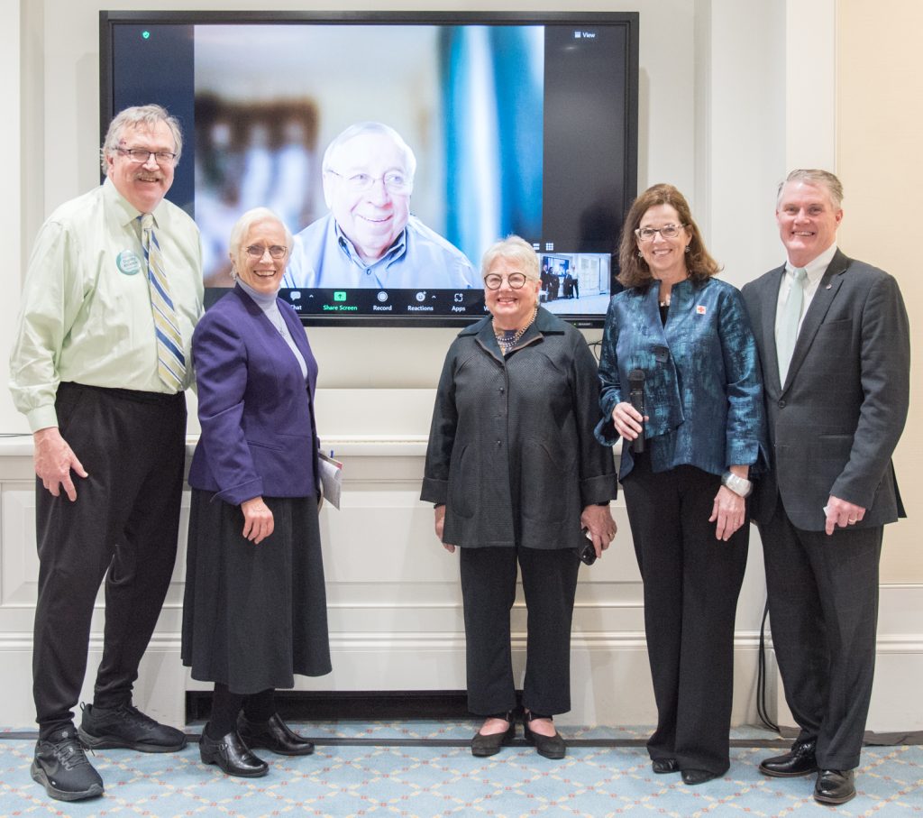 Paul Lanzikos (DignityMA), Senator Jehlen, Representative Khan, Representative Kerans, Rep. Rodney Elliott