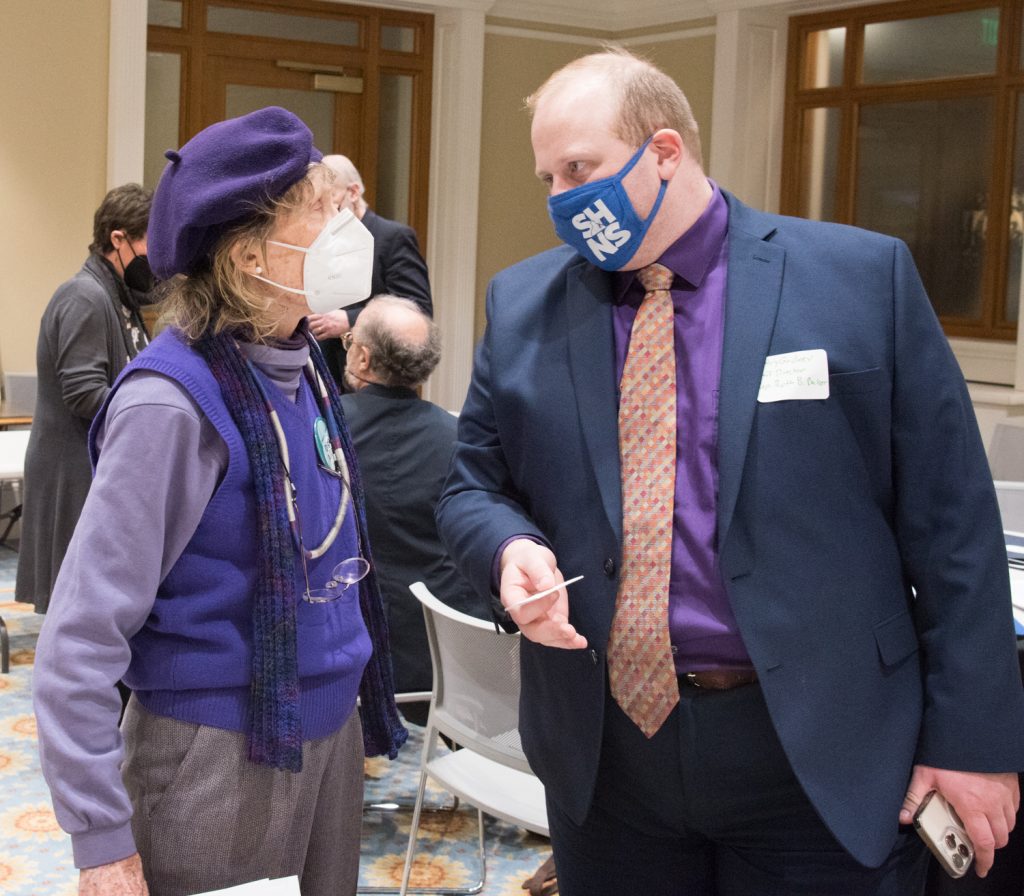 Dorothy Weitzman (DignityMA) and ?