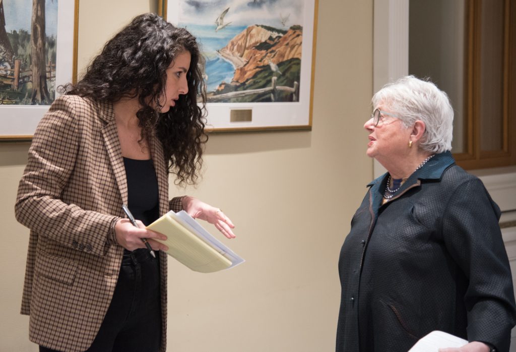 Kay Schoucair (BCIL) and Rep Kay Khan
